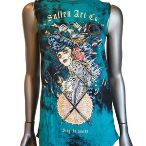 209. Sullen Angels Tank Top - Size Medium